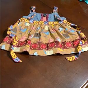 Matilda Jane knot top, paint by numbers